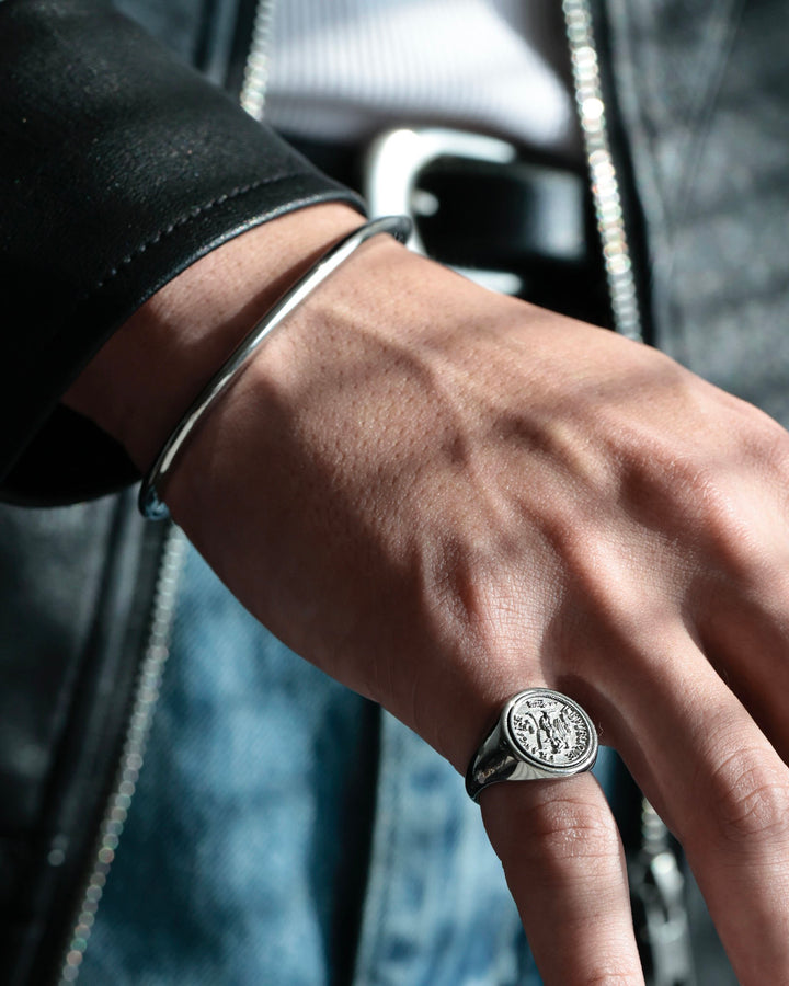 316L thin bangle #B48