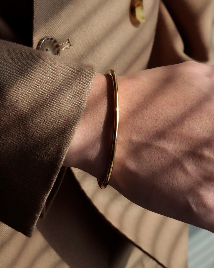 316L thin bangle #B48