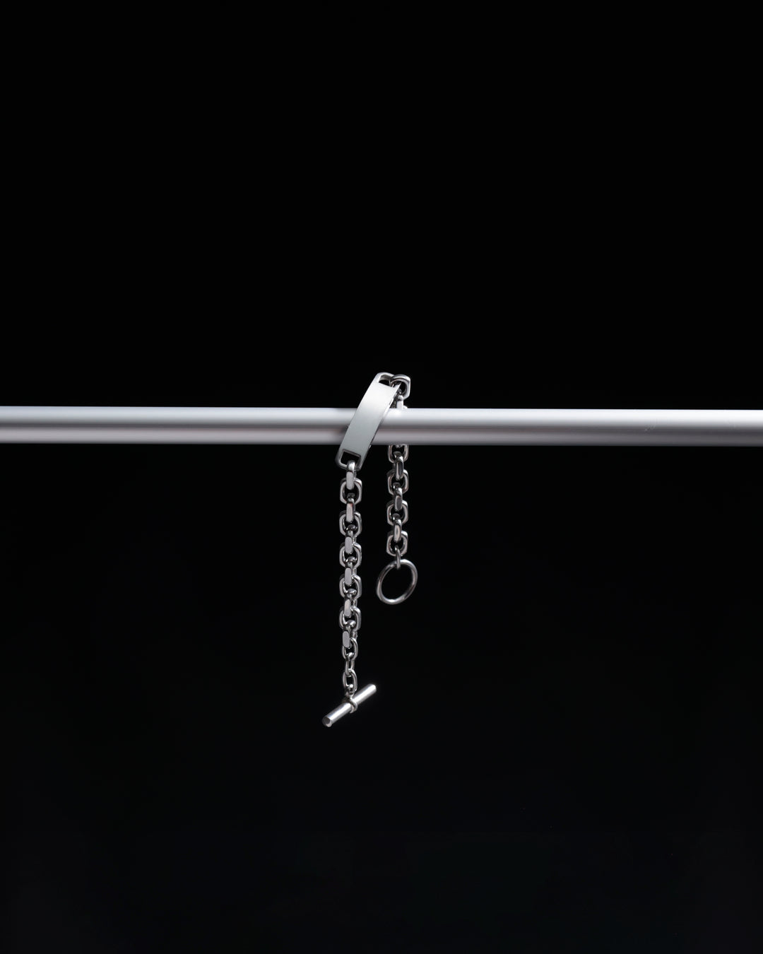 316L id chain bracelet ＃B49