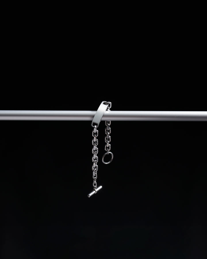 316L id chain bracelet ＃B49