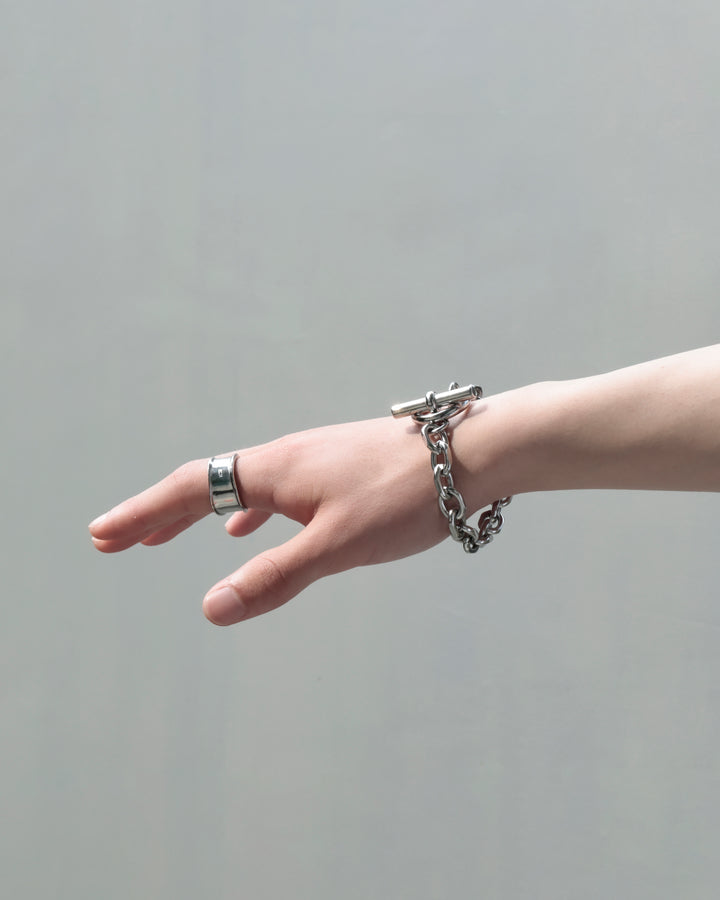316L cut chain bracelet #B51