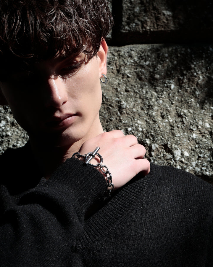316L cut chain bracelet #B51