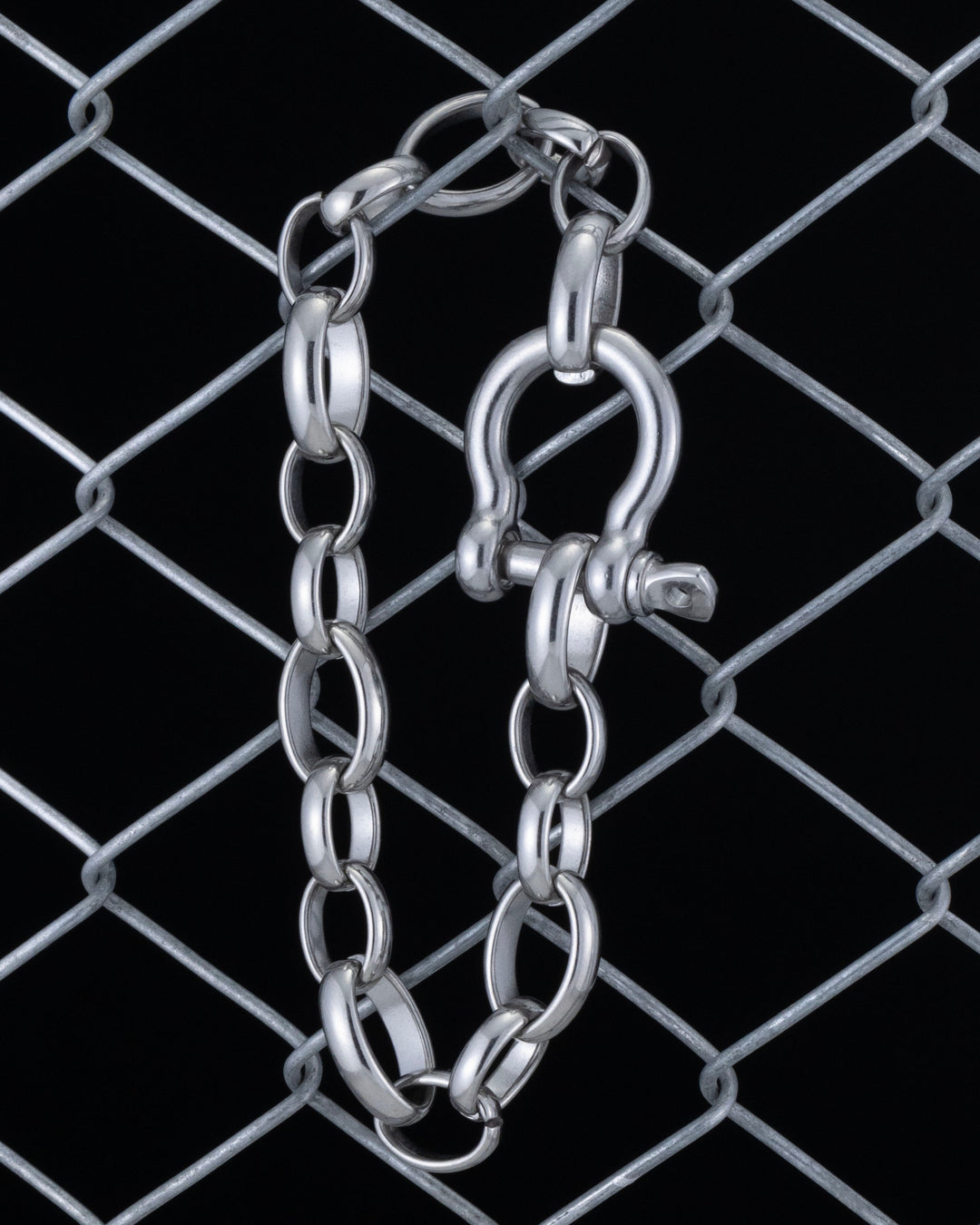 316L horseshoe chain bracelet #B52