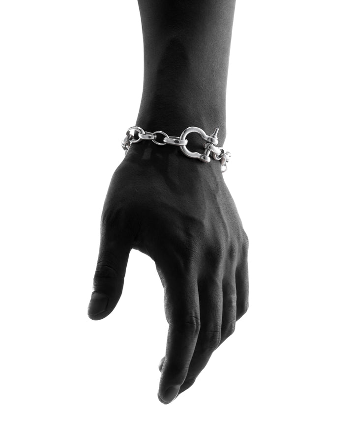 316L horseshoe chain bracelet #B52
