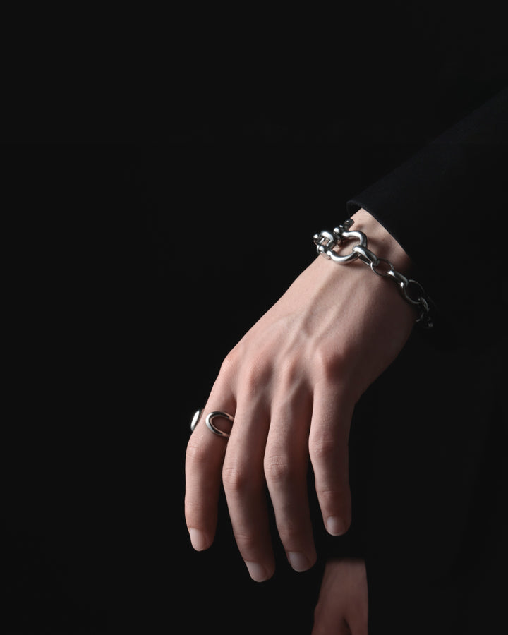 316L horseshoe chain bracelet #B52
