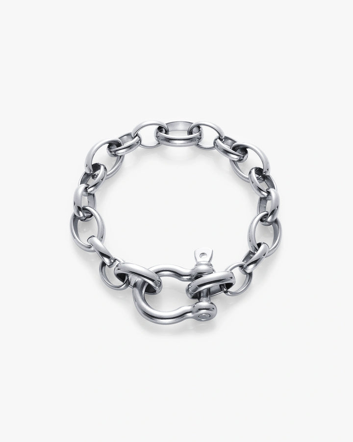 316L horseshoe chain bracelet #B52
