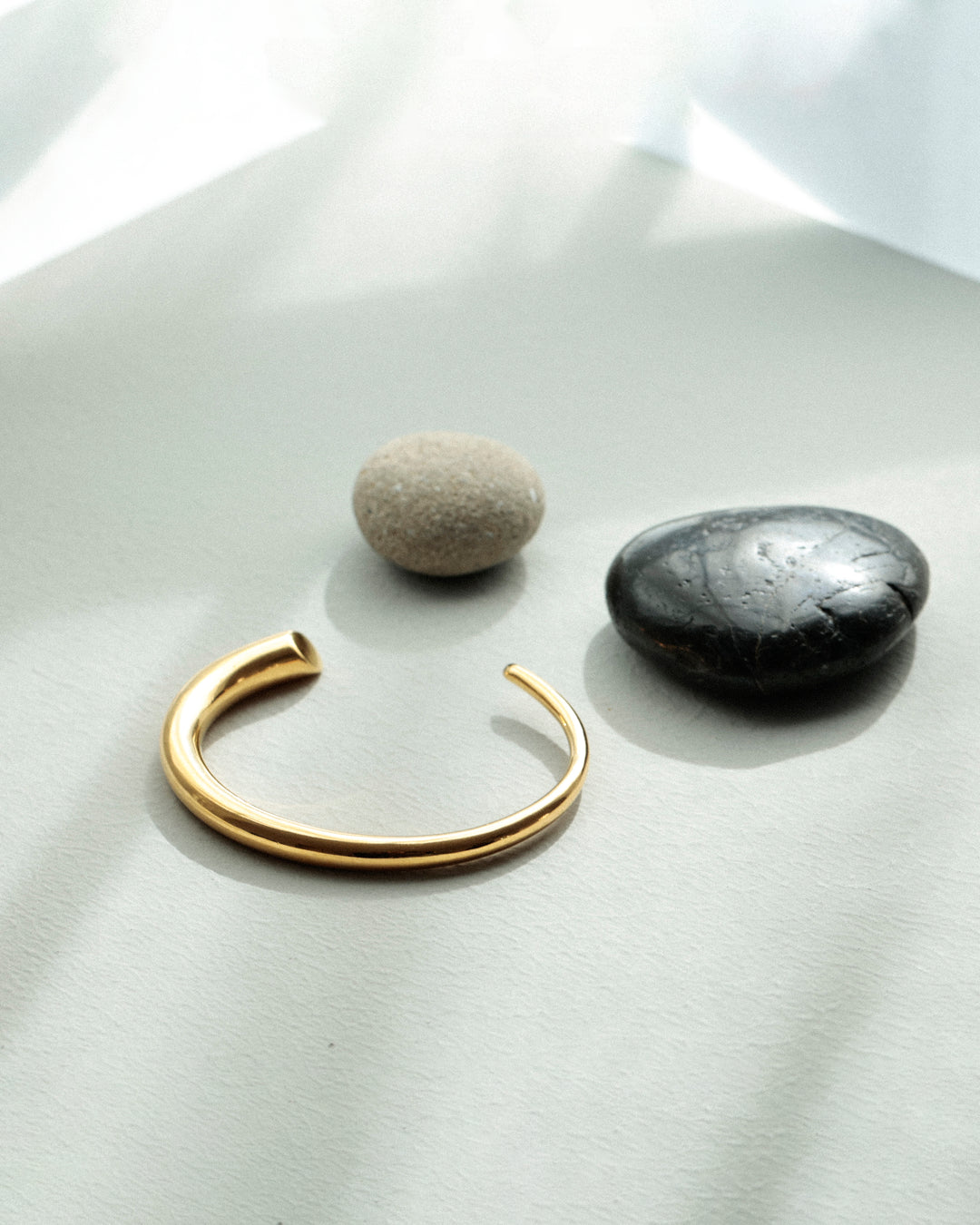 316L open cuff bangle #B54