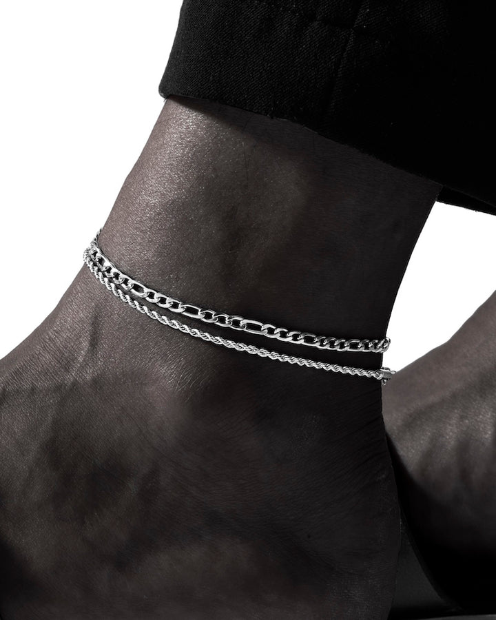 316L rope chain anklet #B55