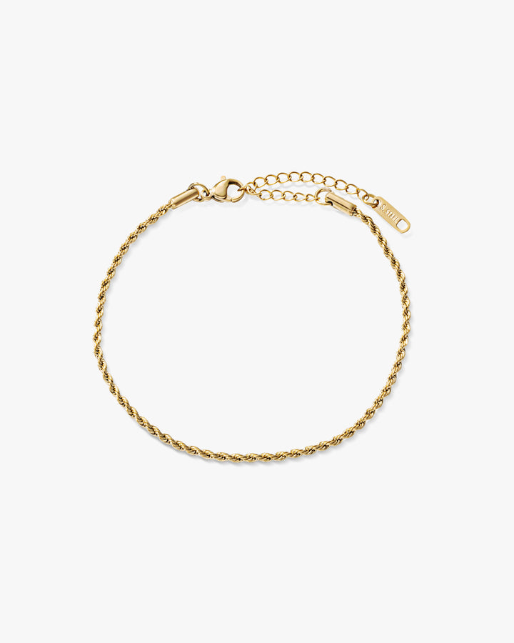 316L rope chain anklet #B55