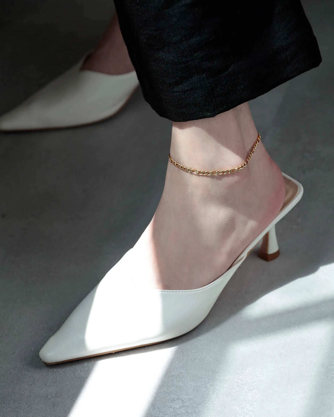 316L rope chain anklet #B55