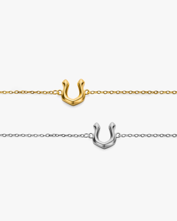 316L horseshoe anklet #B57