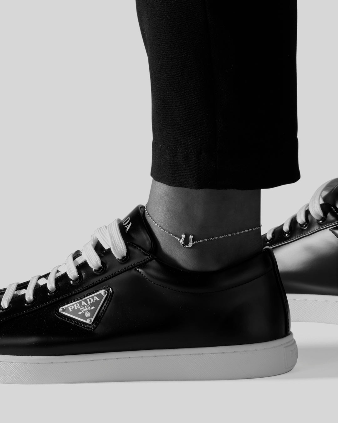 316L horseshoe anklet #B57