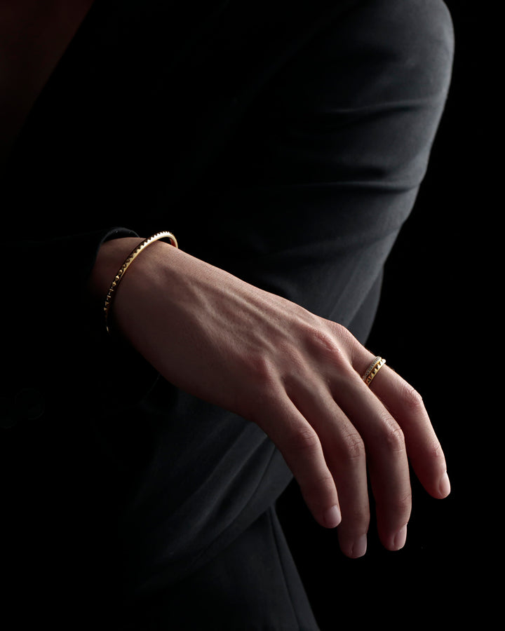 316L small studs bangle #B60
