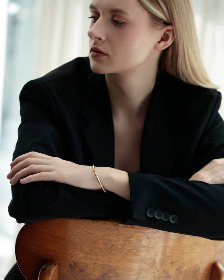 316L small studs bangle #B60
