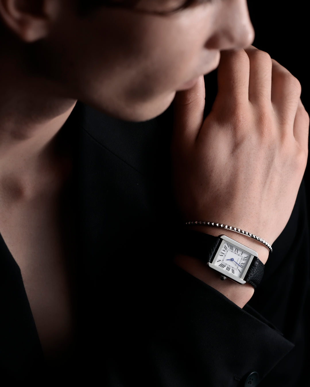 316L small studs bangle #B60