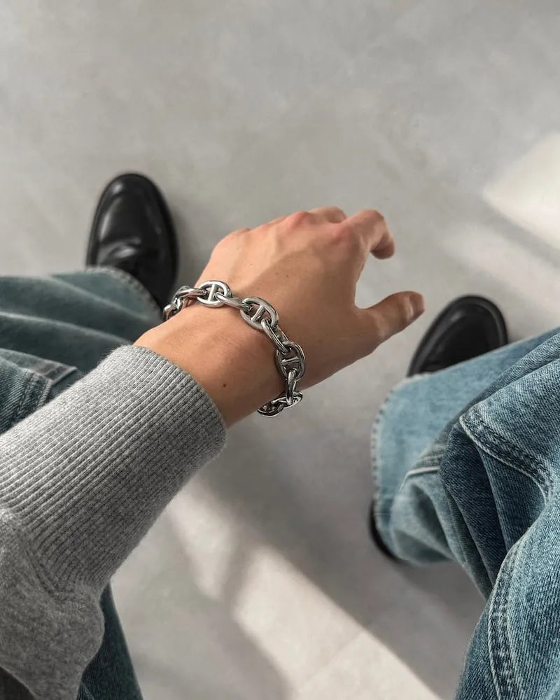 316L anchor bracelet (12mm ) #B62