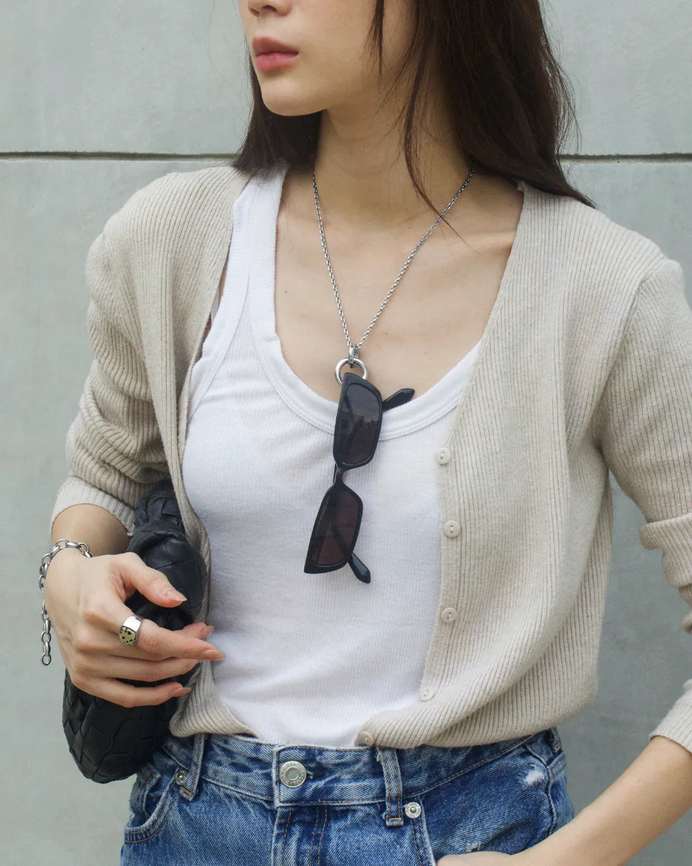316L sunglasses holder necklace #N102