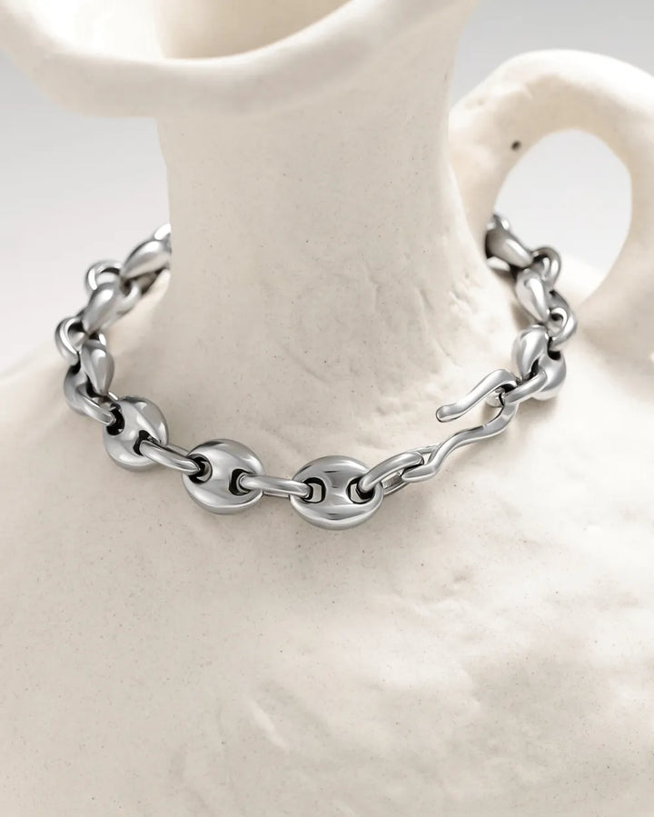 316L Arc chain bracelet #B63