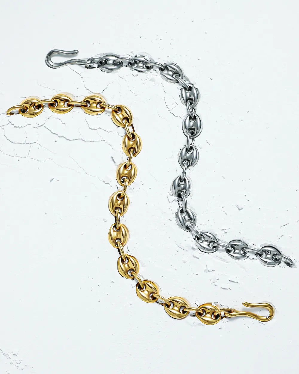 316L Arc chain bracelet #B63