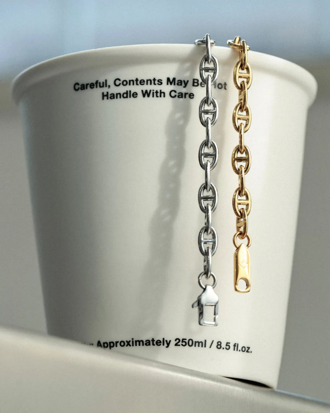 316L anchor bracelet (5mm) #B66