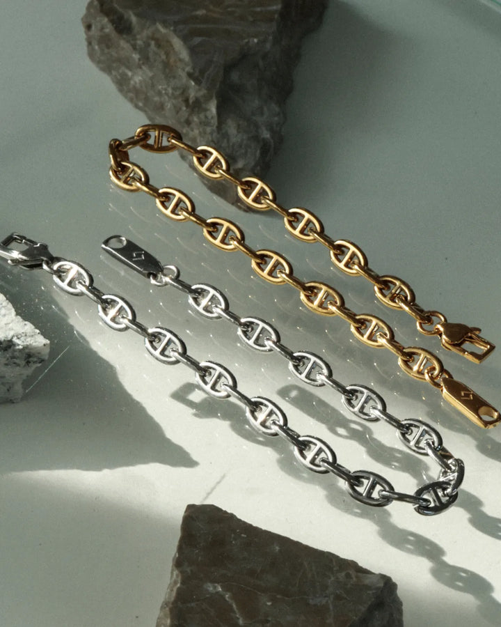 316L anchor bracelet (5mm) #B66