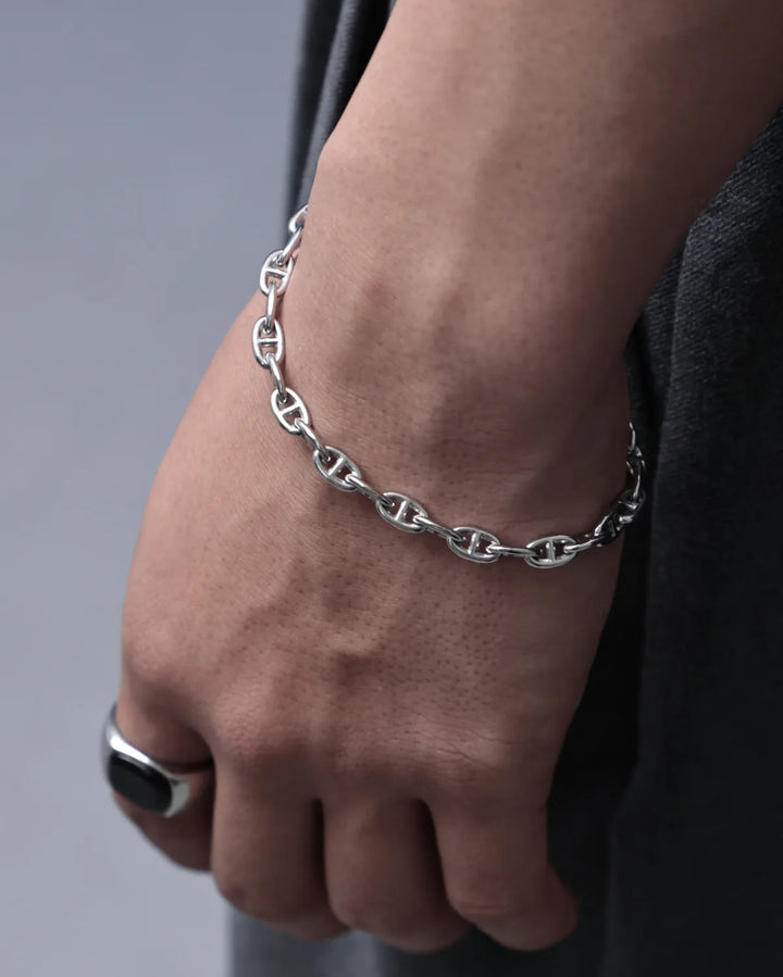 316L anchor bracelet (5mm) #B66