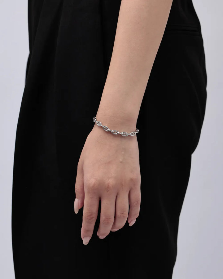 316L anchor bracelet (5mm) #B66
