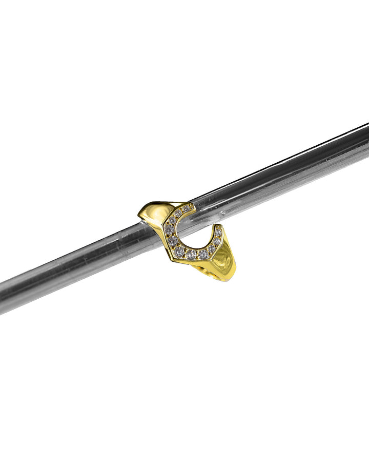 s925 horseshoe ring #R14