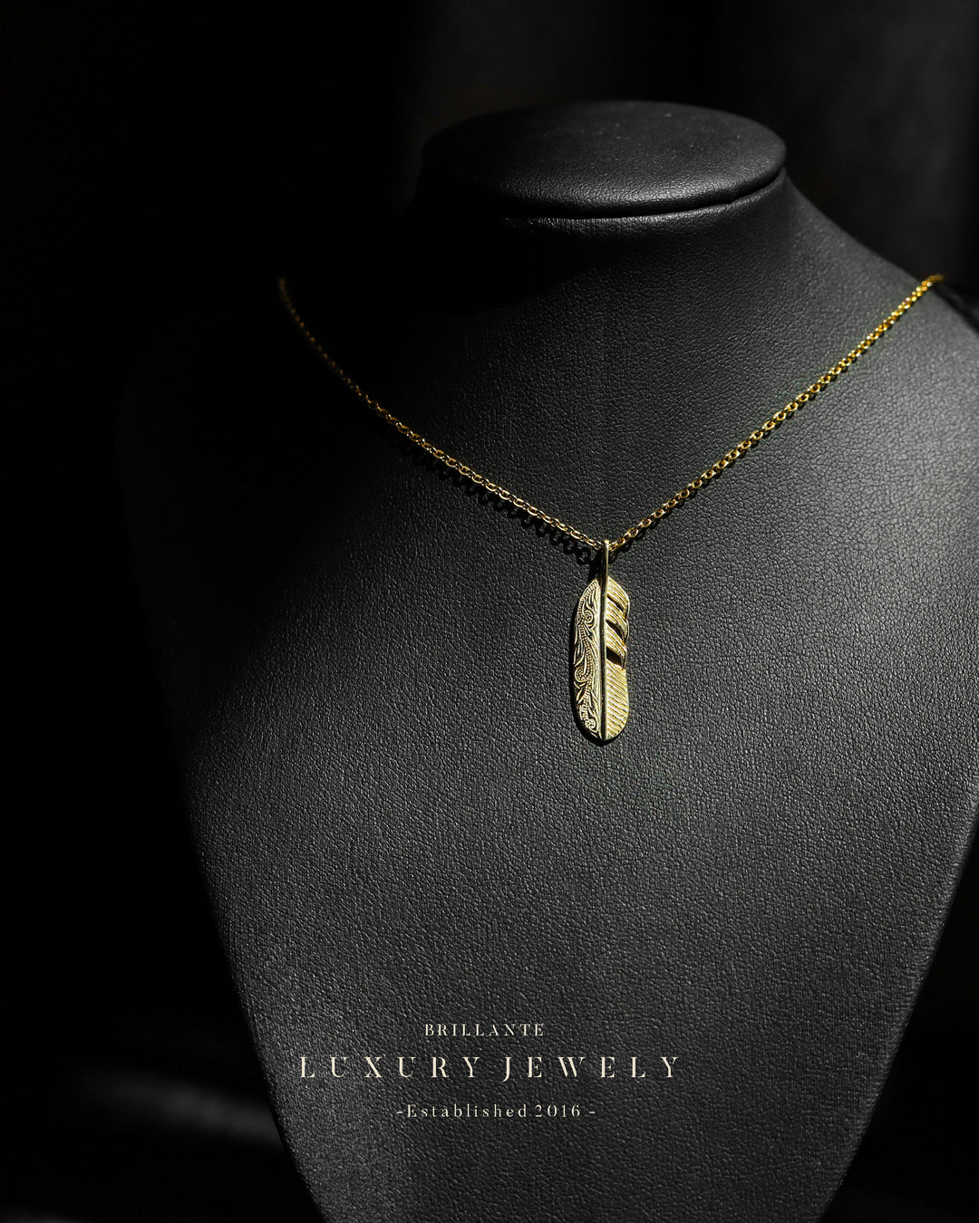 s925 hawaiian fether necklace #N10