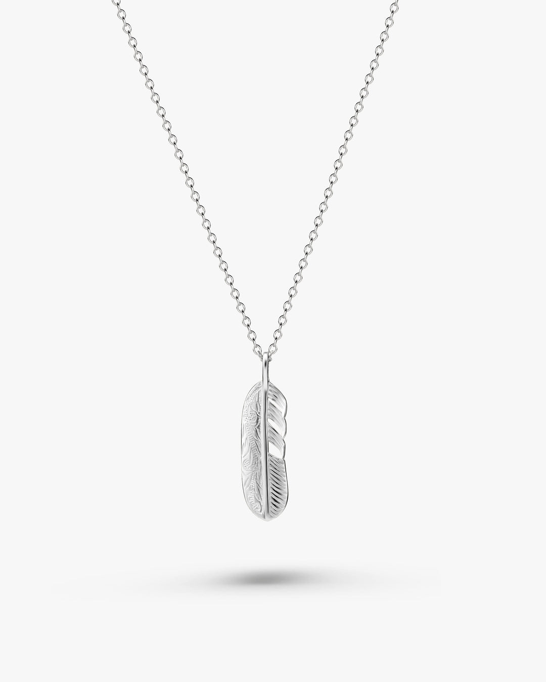s925 hawaiian fether necklace #N10