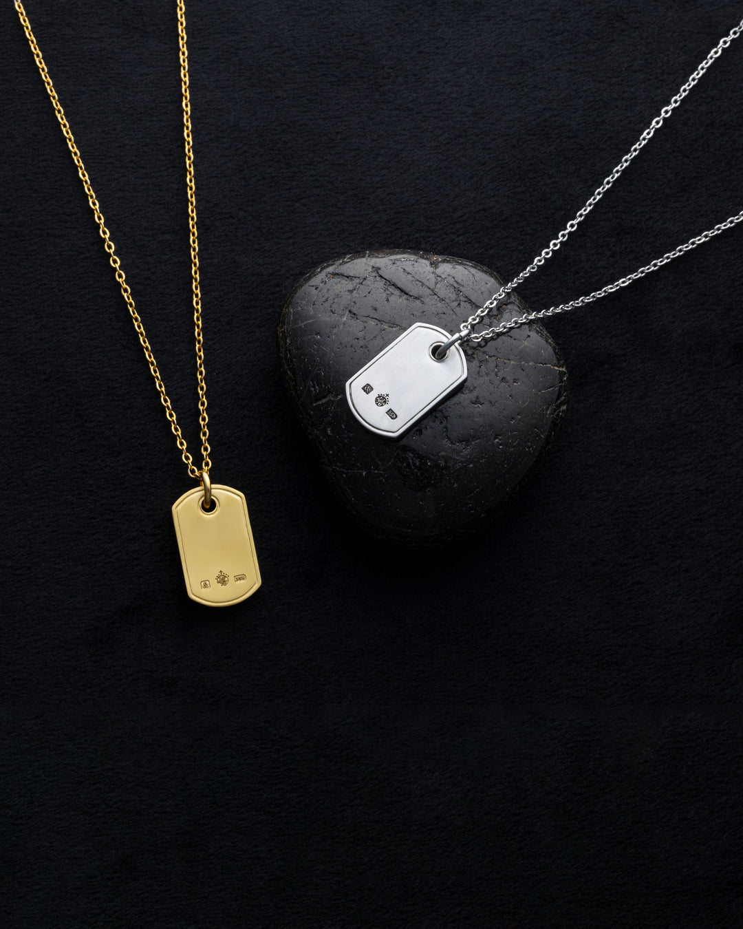 316L dog tag necklace #N100