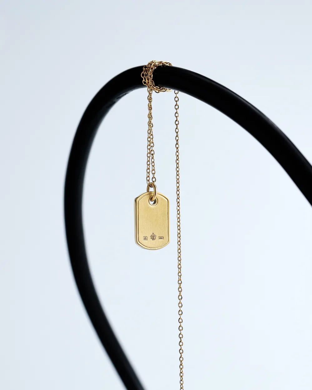 316L dog tag necklace #N100