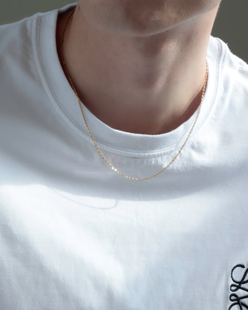316L thin chain necklace #N101