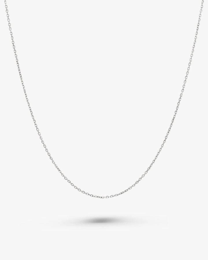 316L thin cut chain necklace #N103