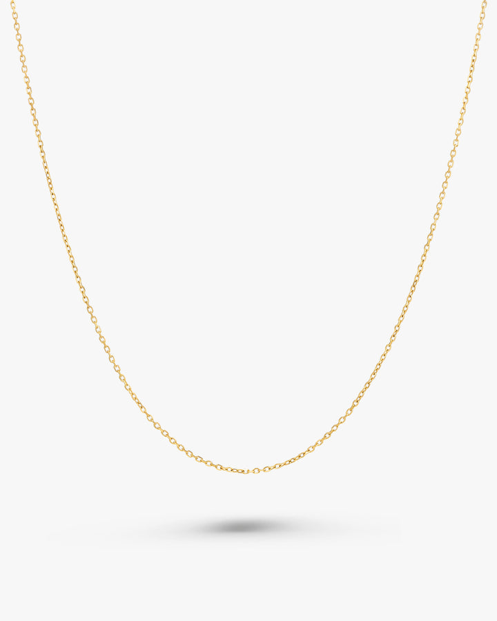 316L thin cut chain necklace #N103