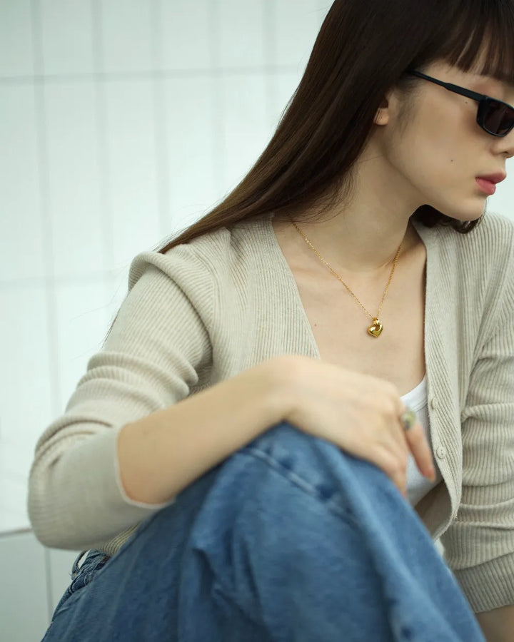 316L heart necklace #N105