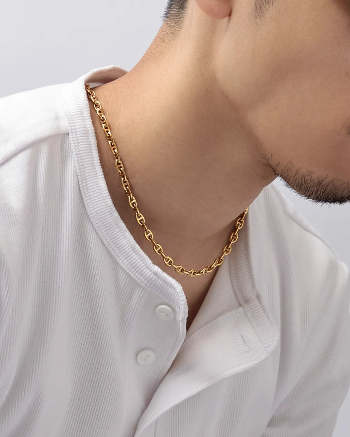 316L Anchor Necklace (5mm) #N108