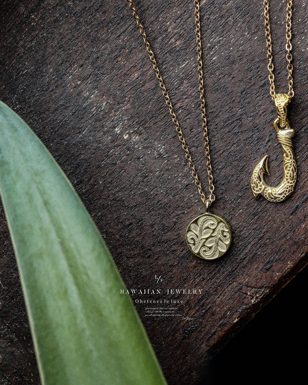 s925 hawaiian fishhook necklace #N11