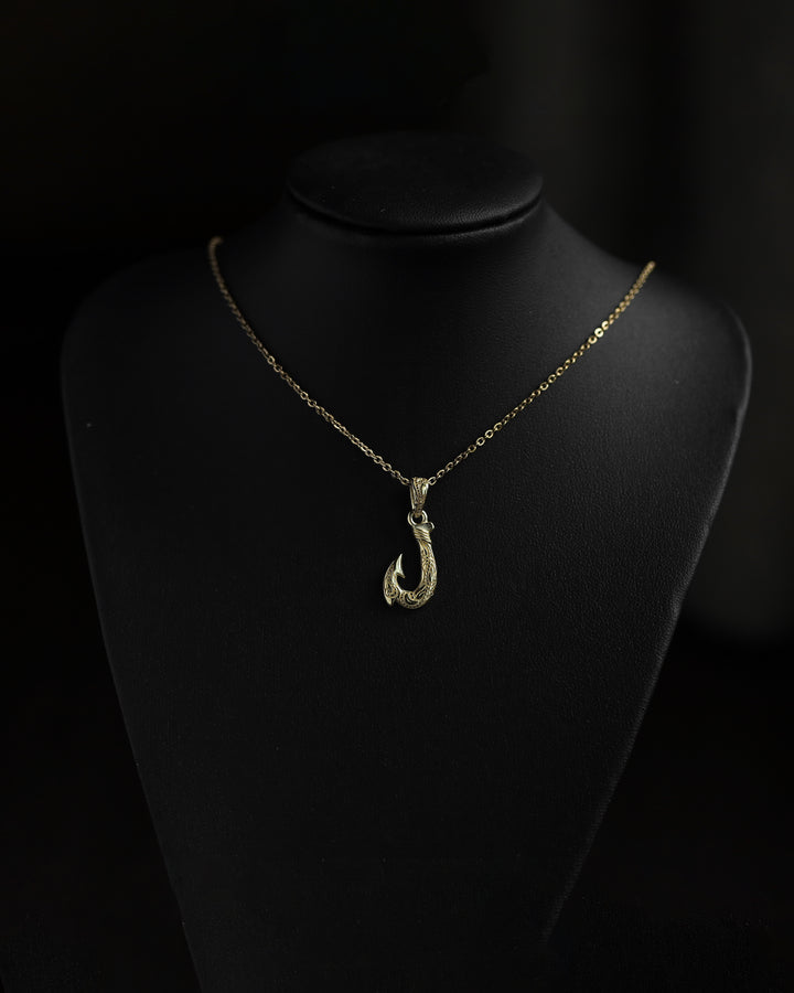s925 hawaiian fishhook necklace #N11