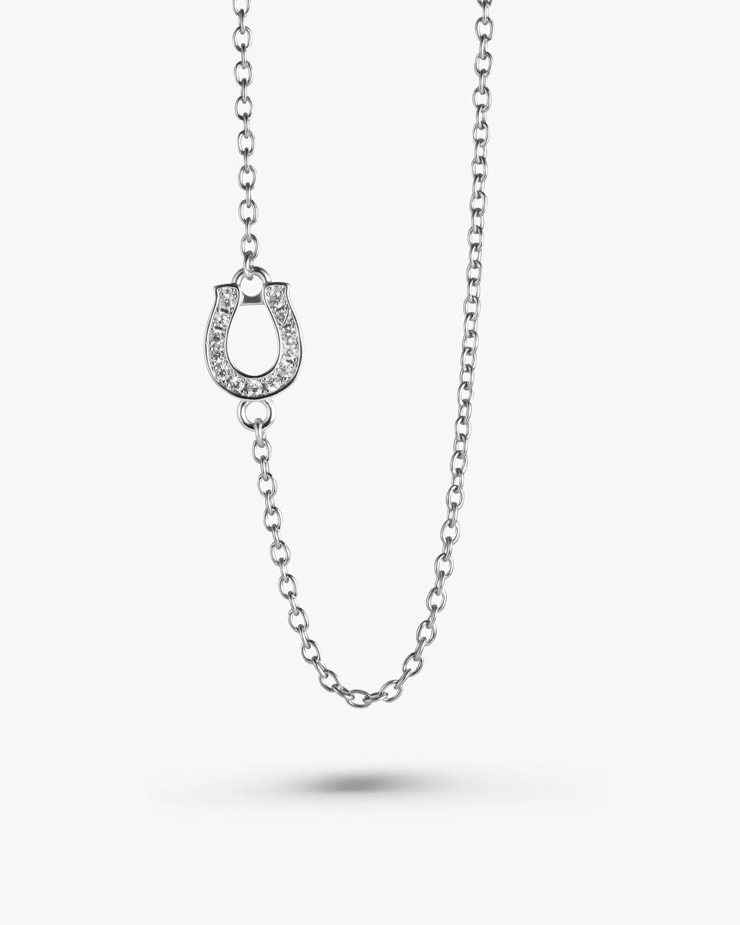 s925 horseshoe chain necklace #N13