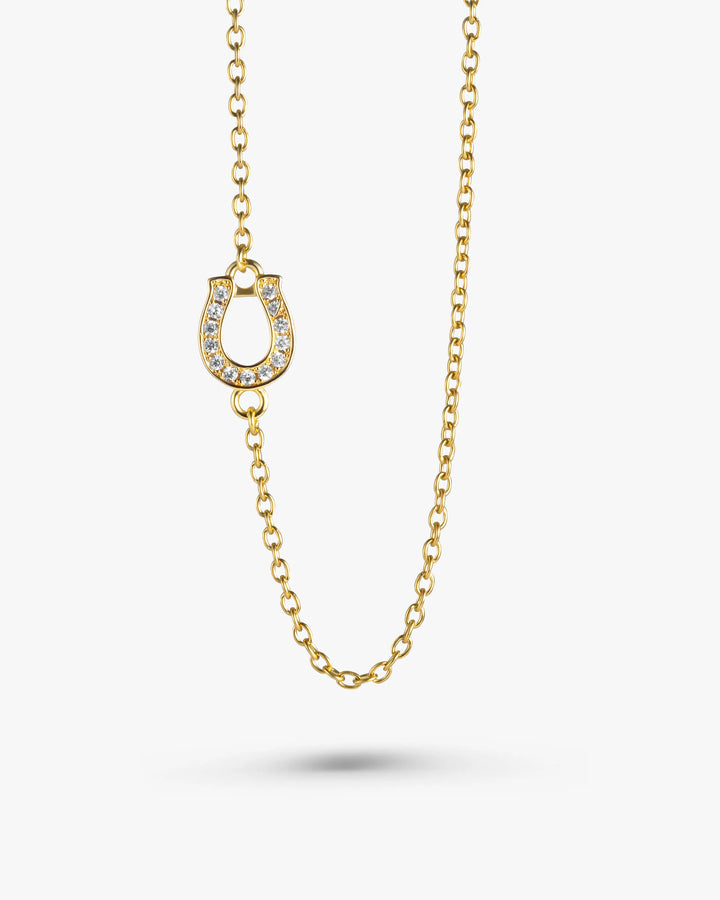 s925 horseshoe chain necklace #N13