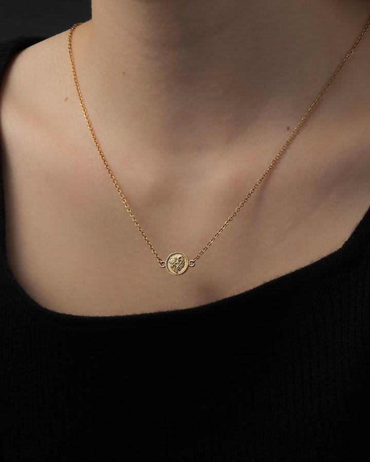 316L hawaiian coin necklace #N16