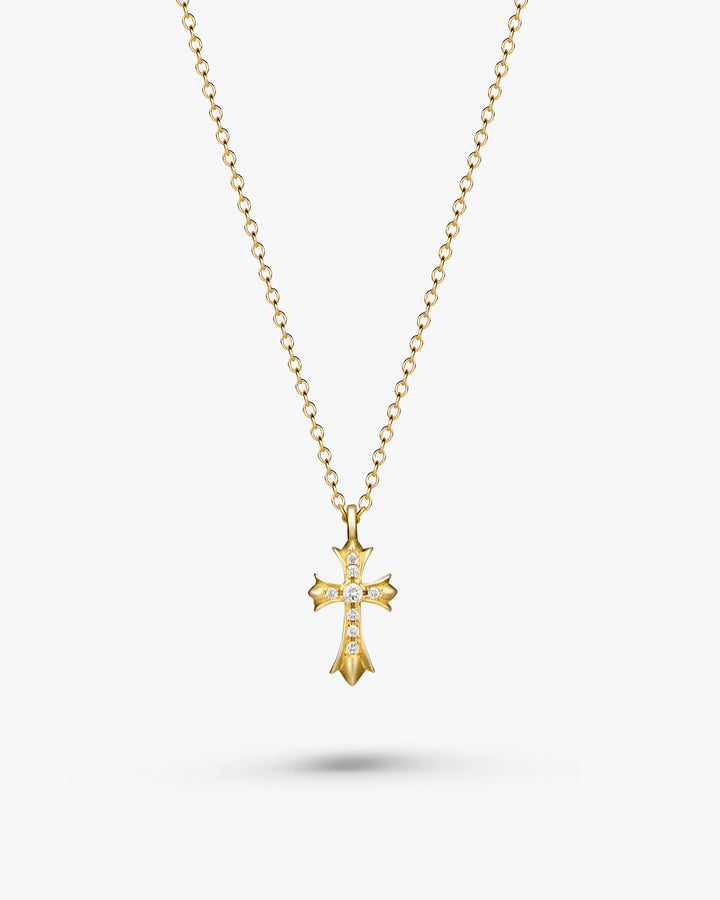 s925 cross necklace #N23