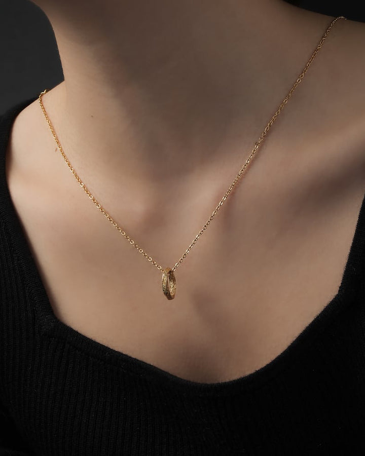 316L hawaiian twist necklace #N25