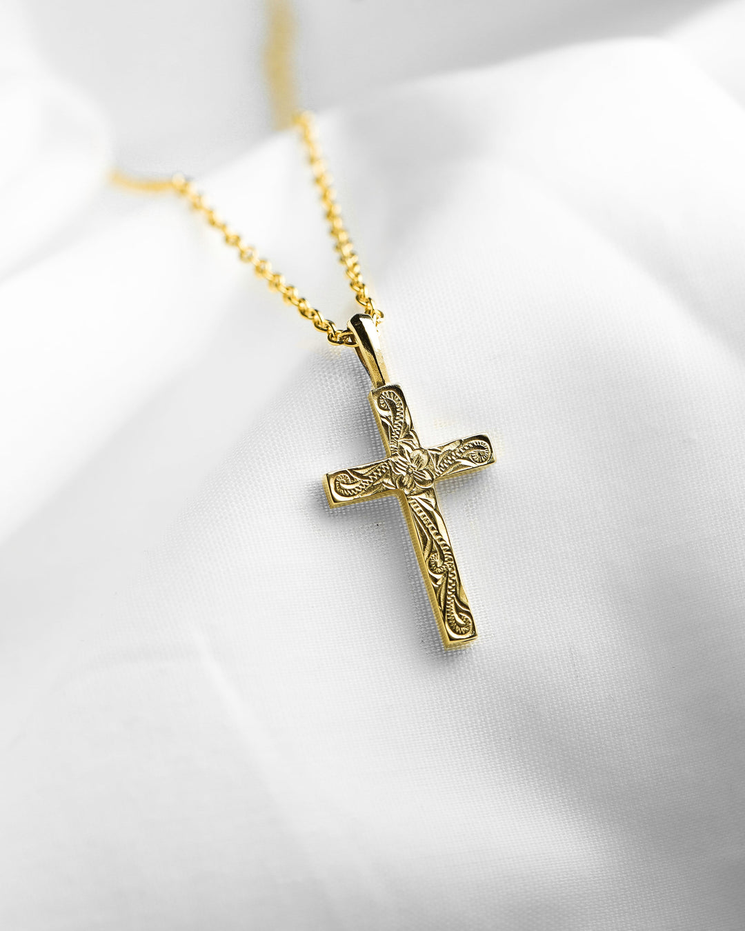 316L hawaiian cross necklace (2way) #N26