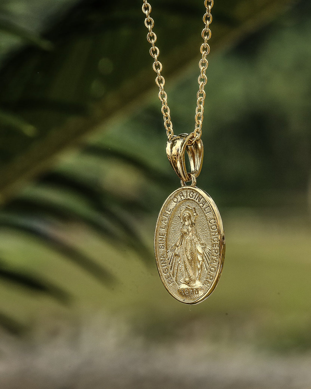 316L medai hawaiian necklace (2way) #N30