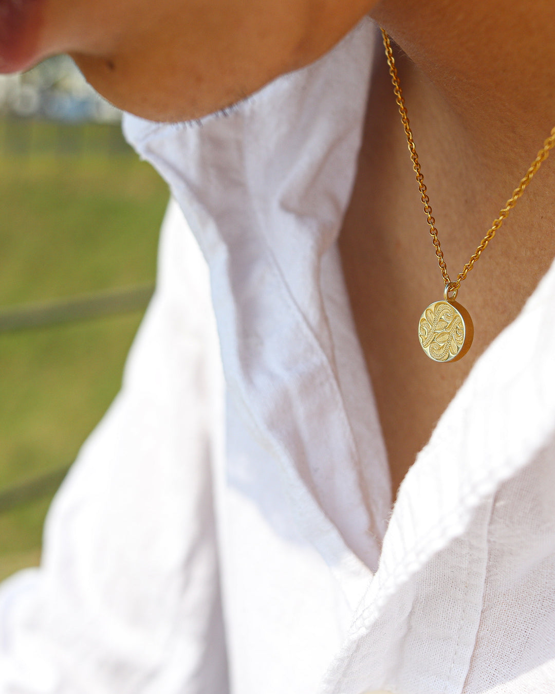s925 smile&hawaiian necklace (2way) #N32
