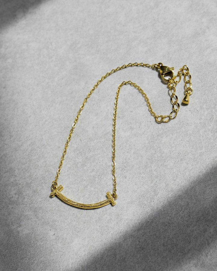 316L hawaiian T necklace #N34