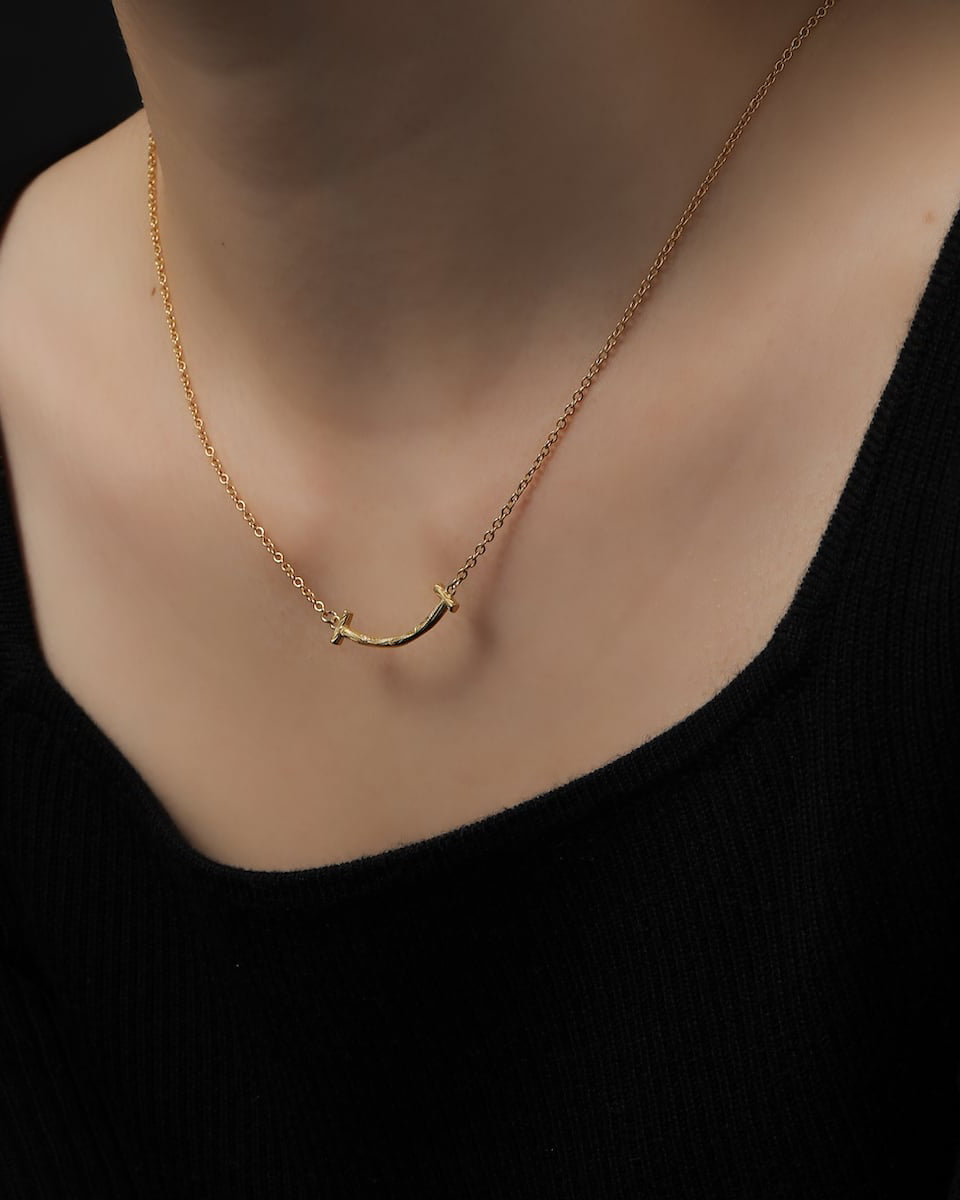 316L hawaiian T necklace #N34