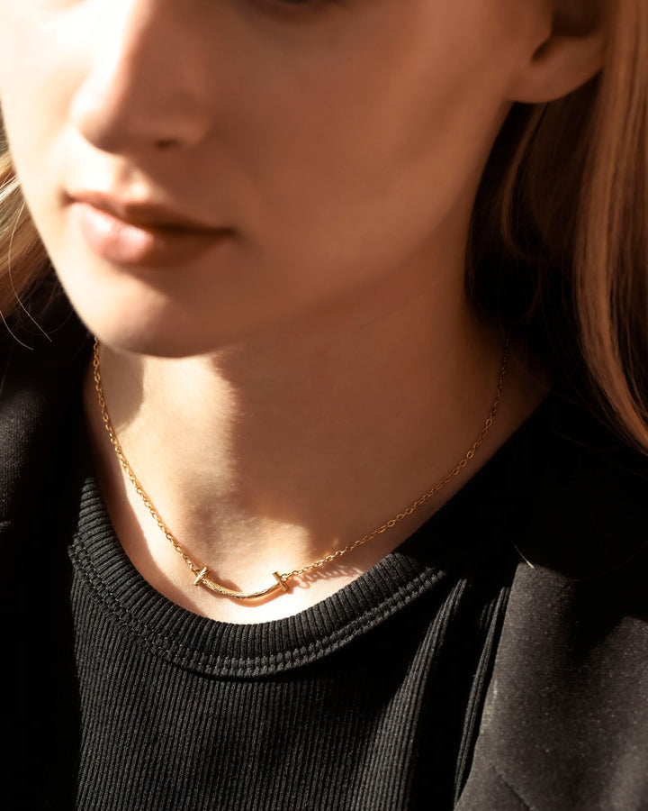 316L hawaiian T necklace #N34